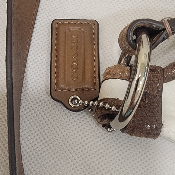 Y2K COACH PENELOPE IVORY CROSSBODY HABDBAG - Picture 3 of 7